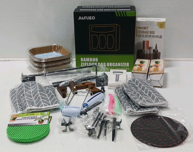 Storage Organizers, Air Fryer Liners, Grippers And More