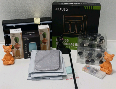Storage Organizers, Curtain Hooks, Oil Infusers And More