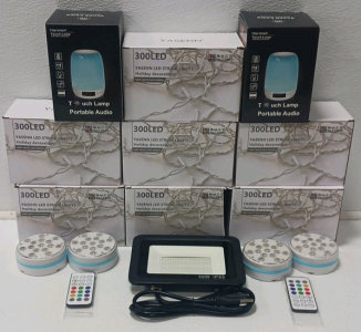 (7) Sets Of String Lights, LED Lights And More