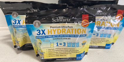 (7) Packs of Lemon Lime Electrolyte Drink Mix