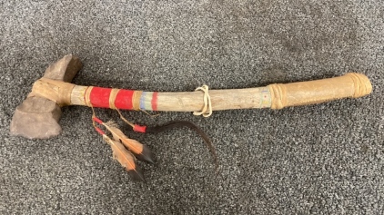 Native Tomahawk w/Stone Head