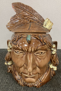 Vintage McCoy Native Cookie Jar