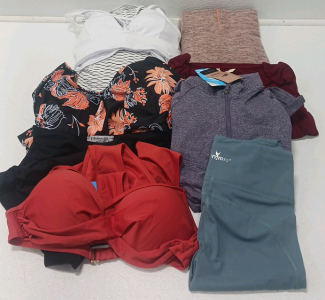 Active Wear Including Swim Suits, Leggings And More