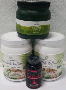 Organic Certified Fiber, Fiber Aid, And Fat Burner