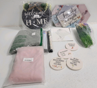Welcome Home Signs, Coasters, Wall Decor, Posters And More