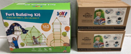 Fort Building Kit, (2) Toddler Travel Potties