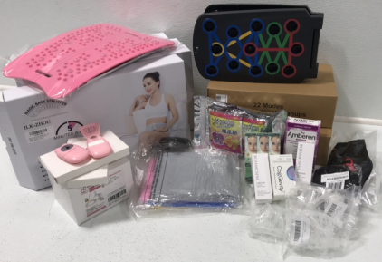 (2) Multifunctional Push-up Board (4) Back Stretcher/Massager (1) 4pc Cooling Packs &hellip; and More