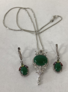 Sterling Multi Stone Jewelry Set