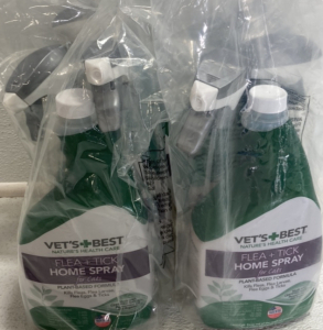 (6) Vet&rsquo;s Best Flea and Tick Home Spray for Cats