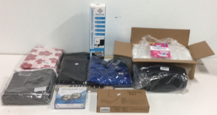 (96) XS/S Confort Care Pet Diapers (1) Fuzion Digital Postal Scale (1) 100% Blackout Curtsains. (1) XL Dog Winter Coat and Much More!!
