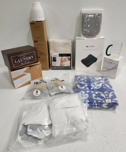 Beer Mug, Dryer Sheets Box, Kitchen Mat, Waterproof Hard Case, (3) Aroma Diffushera, Curtains And More
