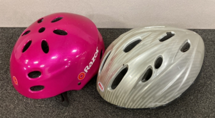 (2) Bike Helmets