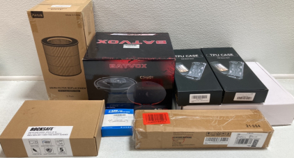 Car Speakers, Dyson Mop Attachment, Garden Clippers, (2) TPU Steam Deck Cases, HEPA Filter Replacement, Anti Fog Safety Glasses