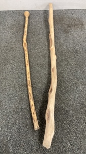 Uncompleted Walking Sticks