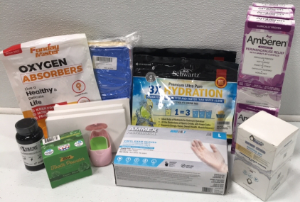 (2) 4oz Hemp Cooling Gel (2) Electrolyte Drink Mix - 16 individual sticks (10) Perimenopause Relief (1) 800 mg Extreme Vitality Libido and Performance Support -60 capsules&hellip;. And More