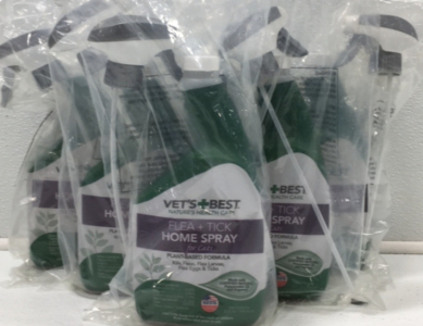 (6) 32 fl oz Flea and Tick Spray for Cats