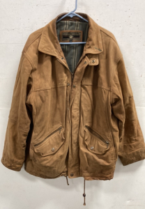 Men’s Large Leather Coat