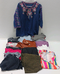 Women's Clothes Including Blouses, Sweaters, Jackets And More