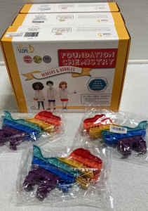 (3) Kids Chemisty Sets, (6) Dino Fidget Poppers