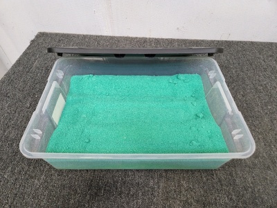 Tote Of Granulated Candle Wax