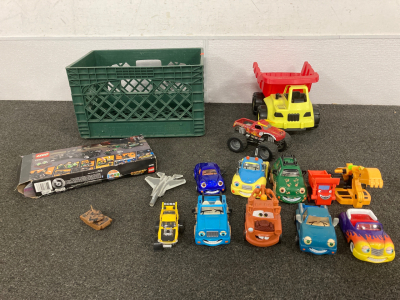 Crate of cars