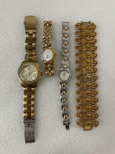 (3) Watches and Bracelet