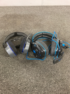 2 PlayStation Headsets