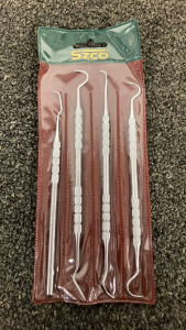 4 Pc Dental Pick/Hobby Tool Set- New