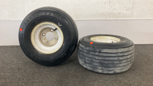 (2) Good Year Golf Cart Rims And Tires