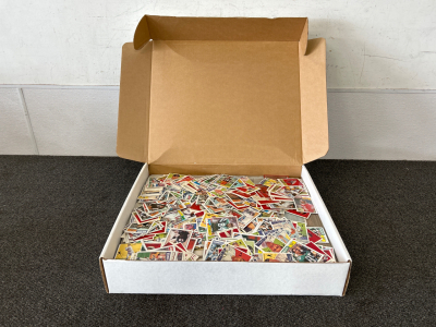 Box of Sports Cards