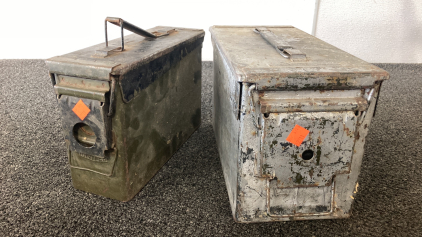 (2) Ammo Cans