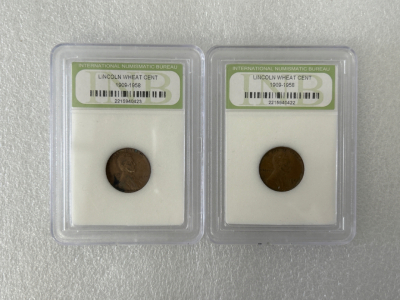 1940-D, 1954-S Lincoln Wheat Cents