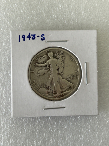 1943-S Walking Liberty Half Dollar