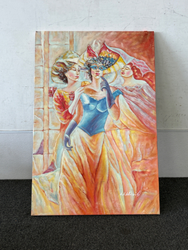 24”x 36” Masquerade Ball Wall Art