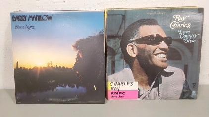Ray Charles, Barry Manilow, Willie Nelson and More Vinyl Records