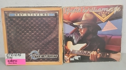 Hank Williams Jr, Bing Crosby, Willie Nelson and More Vinyl Records
