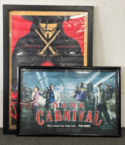 V for Vandetta Poster and Dark Carnival Poster