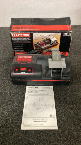 Craftsman Utility Sharpener— Works