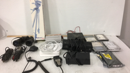 Power Inverter-Xbox 1 Accessories-Insta Focus binoculars-(2) Voltage Testers and more
