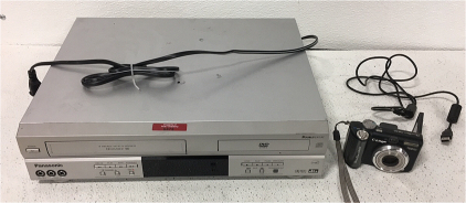 Panasonic DVD Player-Canon Camera