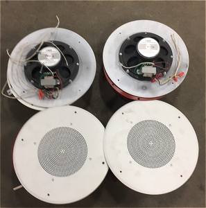 (4) Coaxial Loudspeakers