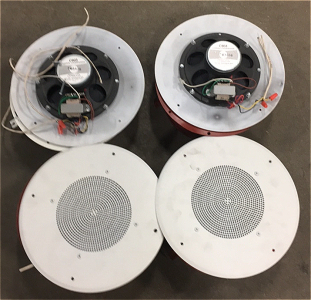 (4) Coaxial Loudspeakers