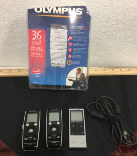 (3) Olympus Digital Voice Recorder&rsquo;s