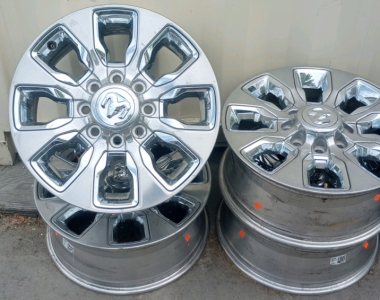 (4) Chrome Dodge 8-Lug 20" x 8" Rims