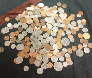 Lot Of Various Foreign And Domestic Coins