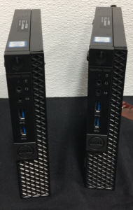 (2) Dell Optiplex 3040 Mini Tower Desktop Computers With Intel Core I7 Processors