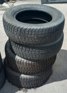 (4) Federal Himalaya ws2 225/60r16 Tires With (2) Steel Rims