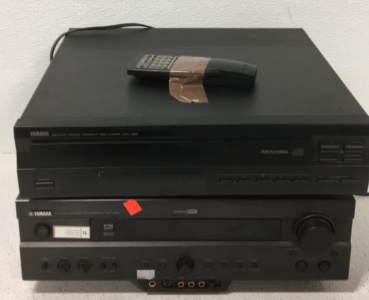 Yamaha Disc Player-Yamaha AV Receiver