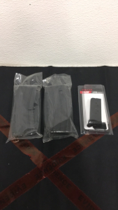 (2) Blackhawk 5.56 Magazine’s (1) Ruger 7-Round 9mm Luger Magazine