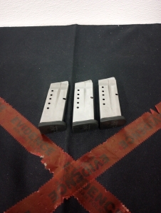 (3) Smith and Wesson M&P 7- Round 9mm Magazines